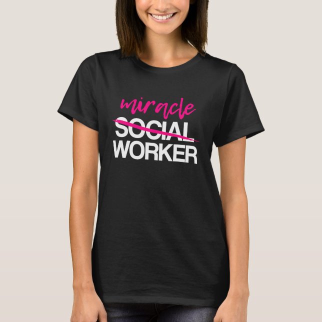 Social Worker Work LCSW MSW Masters Graduation 202 T-Shirt (Vorderseite)