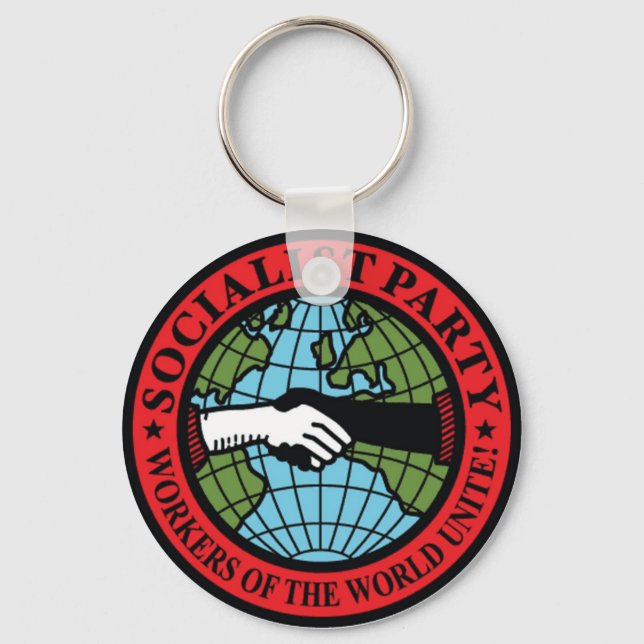 SOCIALISTISCHES PARTY USA SCHLÜSSELANHÄNGER (Vorderseite)