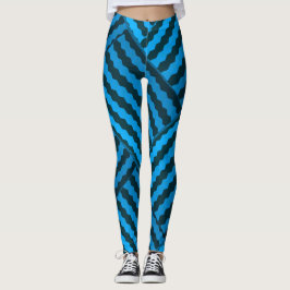 Socialite Wild & Crazy Karos Pattern Leggings