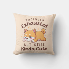 Socially Exhausted But Still Cute - Shiba Inu Kissen