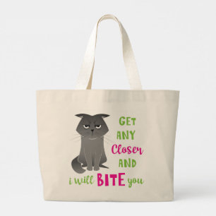 Socicing Cat Tote Bag