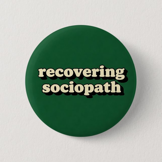 Sociopath Button (Vorderseite)