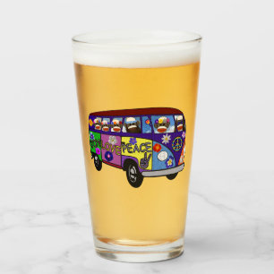 Sock Geld Friedensbus Glas