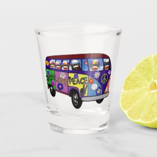 Sock Geld Friedensbus Schnapsglas