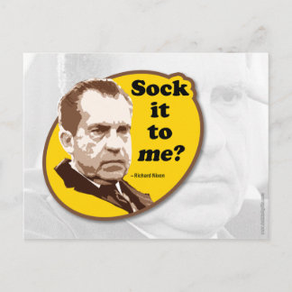 Sock It to Me... Postkarte