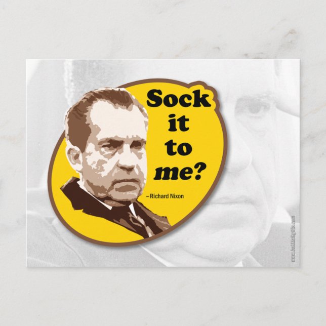 Sock It to Me... Postkarte (Vorderseite)