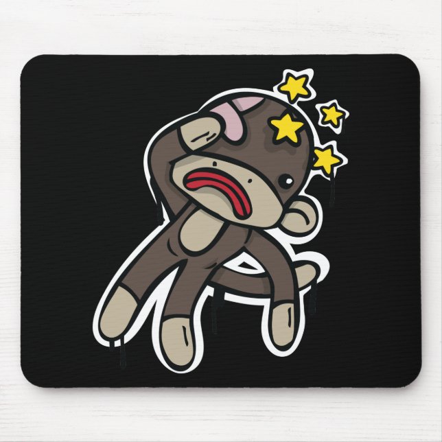SOCK MONKEY anschließen Mousepad (Vorne)