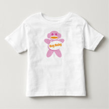 Sock Monkey Baby Shirt Pink personalisieren