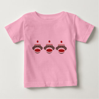 Sock Monkey Baby T-shirt