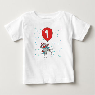 Sock Monkey Baby T-shirt