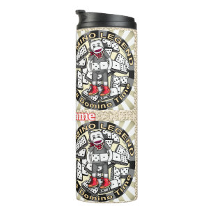 Sock Monkey Domino Legende Becher