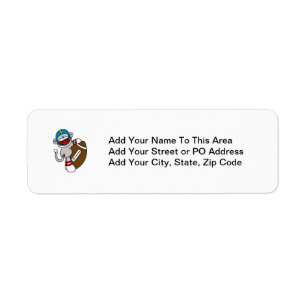 Sock Monkey Football T Shirts und Geschenke