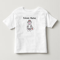 Sock Monkey Future Krankenpflege T - Shirt und Ges