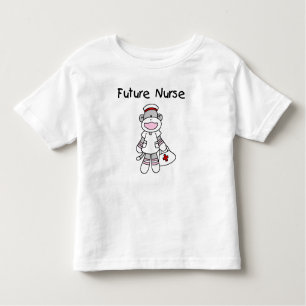 Sock Monkey Future Krankenpflege T - Shirt und Ges