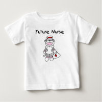Sock Monkey Future Krankenpflege T - Shirt und Ges