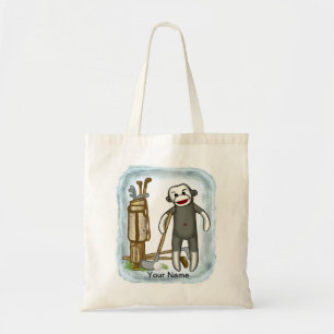 Sock Monkey Golf Sac fourre-tout