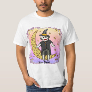 Sock Monkey Hexe T - Shirt
