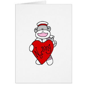 Sock Monkey I Love Nursing T-shirts et cadeaux
