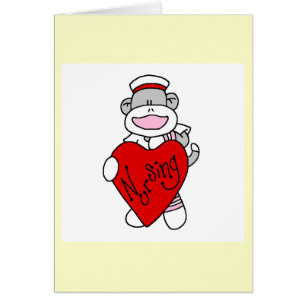 Sock Monkey I Love Nursing T-shirts et cadeaux