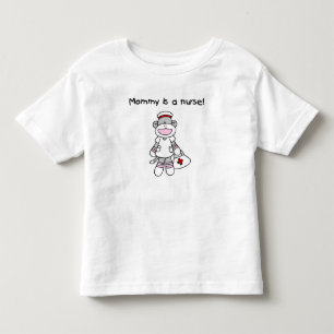 Sock Monkey Mommy Nurse T - Shirt und Geschenke