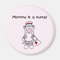 Sock Monkey Mommy Nurse T - Shirt und Geschenke