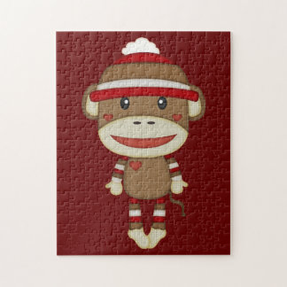Sock Monkey Retro Family Fun Game