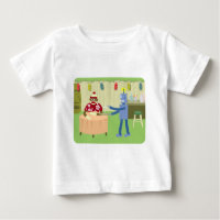 Sock Monkey Robot Waiter