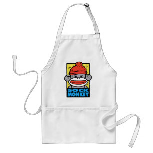 Sock Monkey Schürze