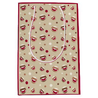 Sock Monkey Smile Mittlere Geschenktüte