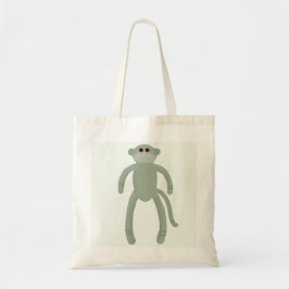 Sock Monkey Tote Bag Tragetasche
