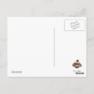 Sock Monkey Vielen Dank Postkarte