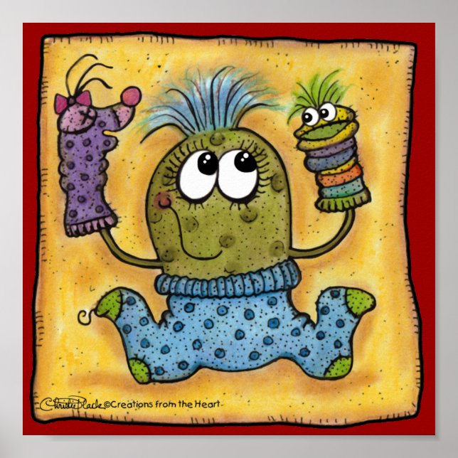 Sock Puppet Fun Poster (Vorne)