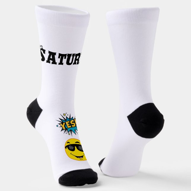 Sock Samstag Socken (Gewinkelt)