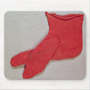 Socke, eine eines Paares von Ägypten, Mousepad