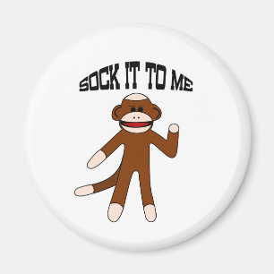Socke Mir Zu Sockenaffe Magnet