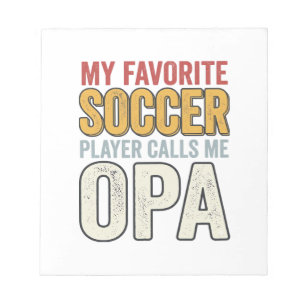 Sockel Opa Vintage-Typografie-Shirt-Design_1 Notizblock