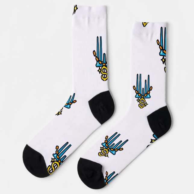 Socken (Linkes Detail)