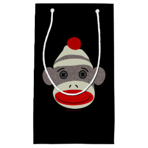 Socken-Affe-Gesicht Kleine Geschenktüte