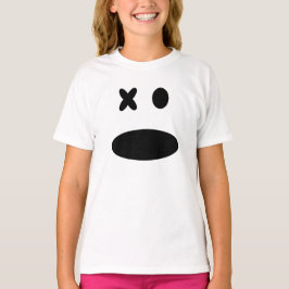 Socken-Affe-Gesichts-Halloween-Shirt T-Shirt
