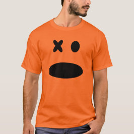 Socken-Affe-Gesichts-Halloween-Shirt T-Shirt