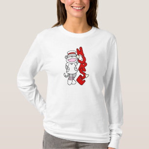 Socken-Affe-Krankenschwester-T - Shirts und