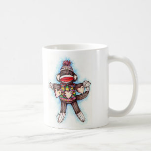 Socken-Affe - krummer Tour Kaffeetasse