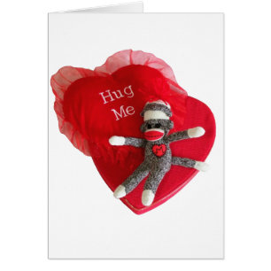 Socken-Affe-Liebe #7 umarmen mich