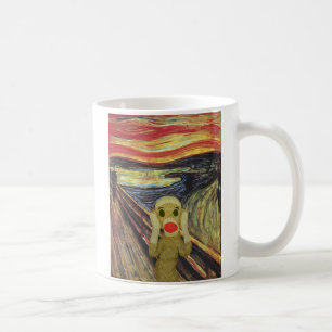 Socken-Affe-Schrei-Tasse Kaffeetasse