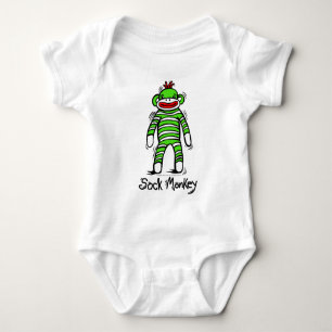 Socken-Affe-Socken-Affe! Baby Strampler