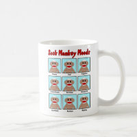 Socken-Affe-Stimmungs-Tasse
