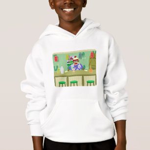 Socken-Affe Tiki Bar Hoodie