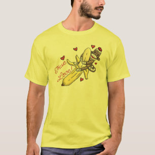 Socken-Affe-Valentinsgruß-Waren T-Shirt