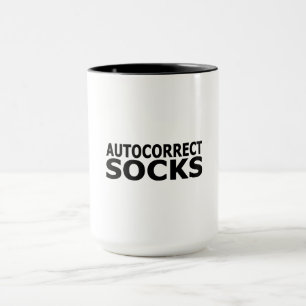 Socken automatisch korrigieren tasse