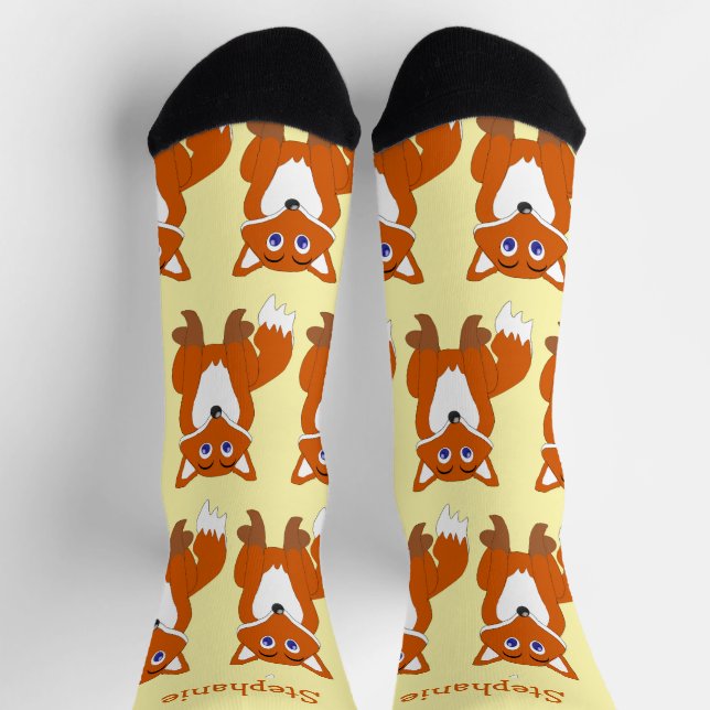 Socken Fuchs Design (Oben)